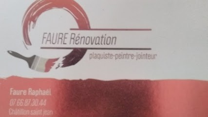 FAURE Rénovation, Peintre en Bâtiment à Châtillon-Saint-Jean