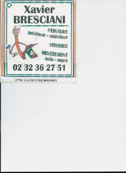 Bresciani Xavier, Magasin de Peintures à La Couture-Boussey