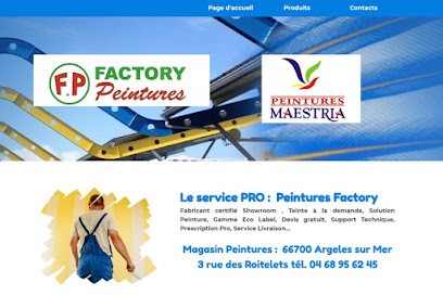 FACTORY PEINTURES ARGELES SUR MER, Magasin de Peintures à Argelès-sur-Mer