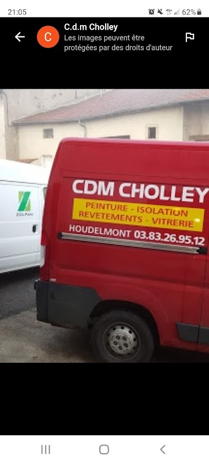 C.d.m Cholley, Peintre en Bâtiment à Houdelmont