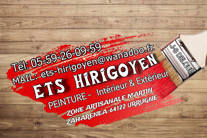 Ets-Hirigoyen-Peintures, Peintre à Urrugne