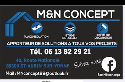 M&N Concept, Peintre en Bâtiment à Saint-Aubin-sur-Yonne