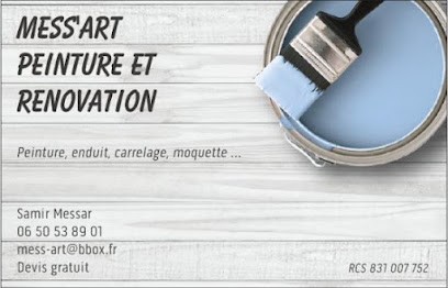 MESS'ART Peinture Et Rénovation, Peintre en Bâtiment à Nanterre