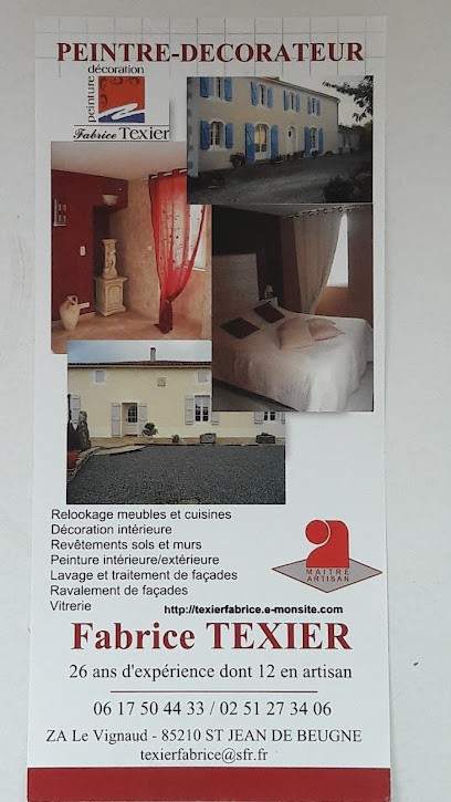 Fabrice Texier Maître Artisan Peintre, Peintre en Bâtiment à Saint-Jean-de-Beugné