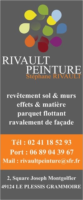 Rivault Peinture, Peintre en Bâtiment au Plessis-Grammoire