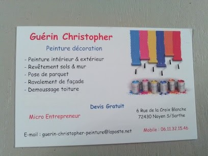 Guérin Christopher, Peintre en Bâtiment à Noyen-sur-Sarthe