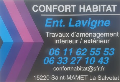 Lavigne Richard Confort Habitat, Peintre en Bâtiment à Saint-Mamet-la-Salvetat
