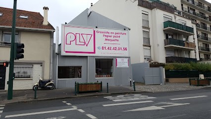 PLV, Magasin de Peintures à Colombes