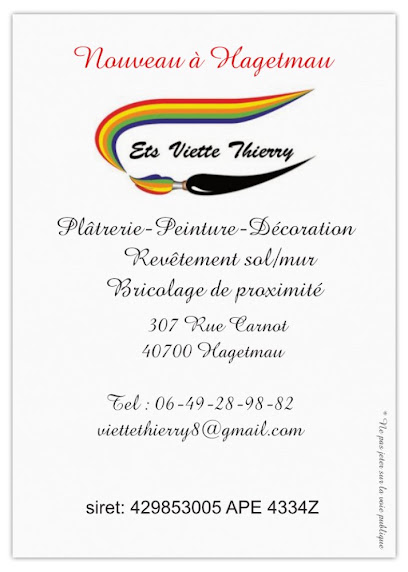 Ets Viette Thierry Peintre à Hagetmau
