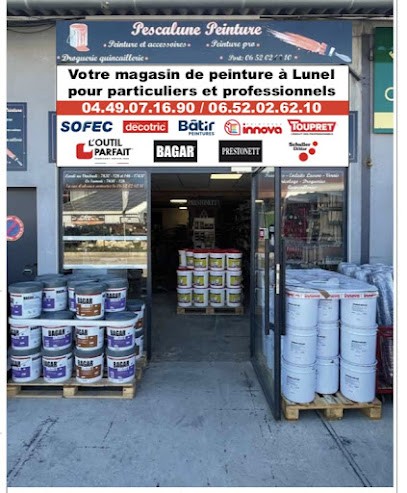 Pescalune Peinture, Magasin de Peintures à Lunel