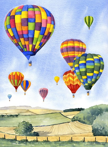 Lesley Olver Watercolours, Magasin de Peintures à Saint-Victor-Rouzaud