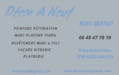 Décor A Neuf, Peintre en Bâtiment à Champigny-sur-Veude