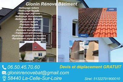 Glonin Rénovation Bâtiment, Peintre en Bâtiment à La Celle-sur-Loire