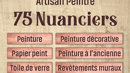 75 Nuanciers, Peintre en Bâtiment à Paris 19