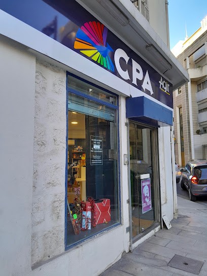 CPA Nice, Magasin de Peintures à Nice