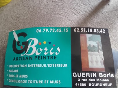 GUERIN Boris, Peintre en Bâtiment à Villeneuve-en-Retz