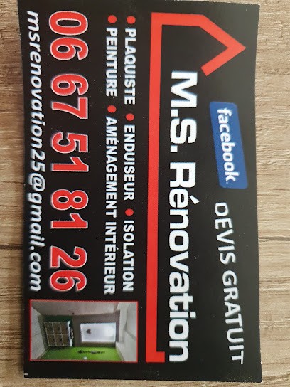 MS Rénovation, Peintre en Bâtiment à Grand-Charmont