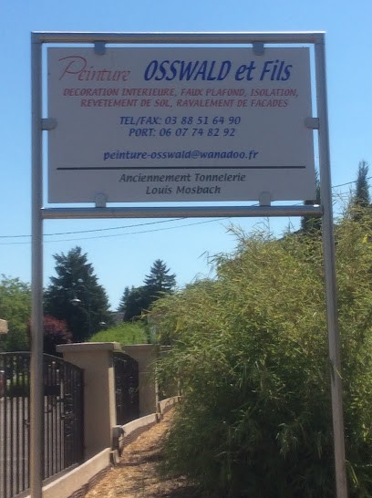 Peinture Osswald Et Fils, Peintre en Bâtiment à Wingersheim les Quatre Bans