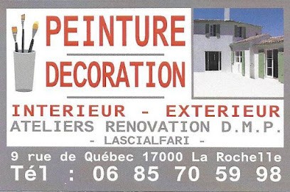 Atelier Peinture Rénovation DMP, Peintre en Bâtiment à Clavette