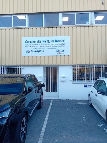 CPA SAINT LAURENT DU VAR, Magasin de Peintures à Saint-Laurent-du-Var