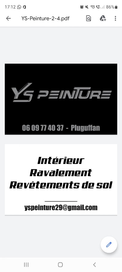 Ys Peinture Peintre à Pluguffan