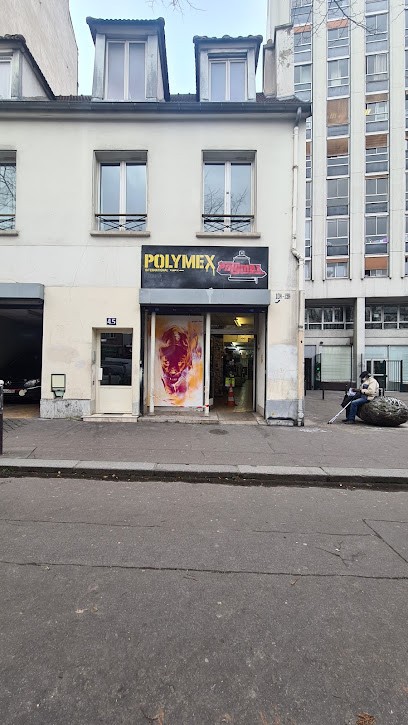 Polymex International, Magasin de Peintures à Paris 18