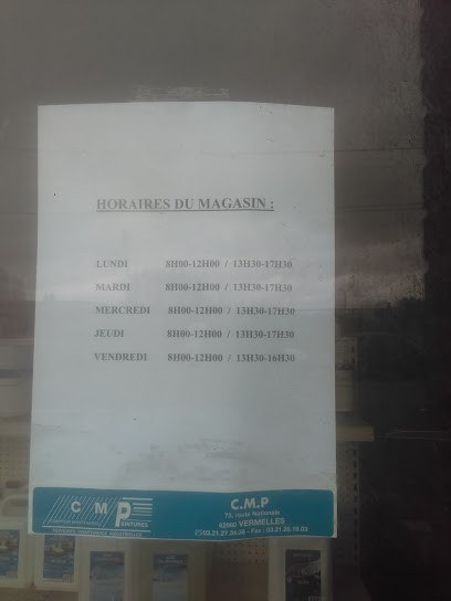 C.M.P Comptoir Maintenance Peintures, Magasin de Peintures à Vermelles