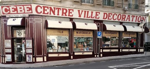 Cèbe, Magasin de Peintures à Béziers