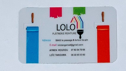 LOLO PLATRERIE PEINTURE, Peintre en Bâtiment au Passage