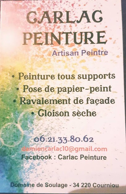 CARLAC PEINTURE, Peintre en Bâtiment à Courniou