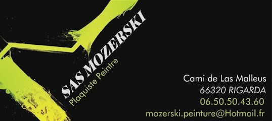 MOZERSKI Plaquiste Peintre, Peintre en Bâtiment à Rigarda