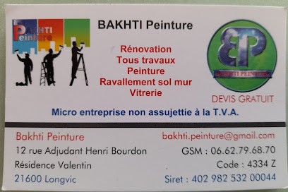 BAKHTI Peinture, Peintre en Bâtiment à Longvic