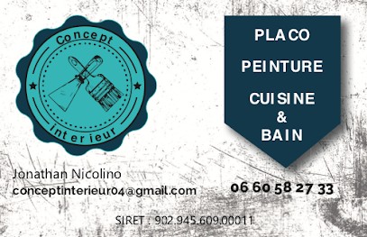 Concept Intérieur - Plaquiste / Peintre, Peintre en Bâtiment à Peipin