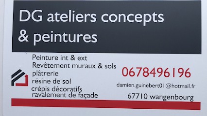DG Atelier Concepts & Peintures, Peintre en Bâtiment à Wangenbourg-Engenthal