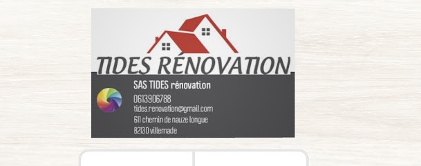 Sas Tides rénovation, Peintre en Bâtiment à Villemade