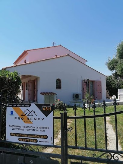 PRO RENOV - PEINTURE GÉNÉRALE / FAÇADES / TOITURES / GOUTIERES, Peintre en Bâtiment à Elne