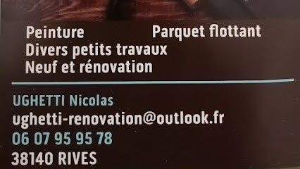 UGHETTI RÉNOVATION, Peintre en Bâtiment à Rives
