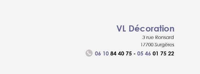 VL Décoration, Peintre en Bâtiment à Surgères